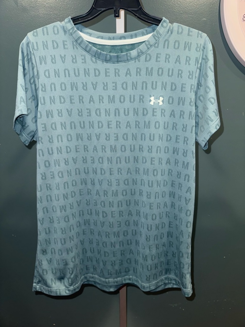 LG Light Teal Logo Short Sleeve Performance Tee